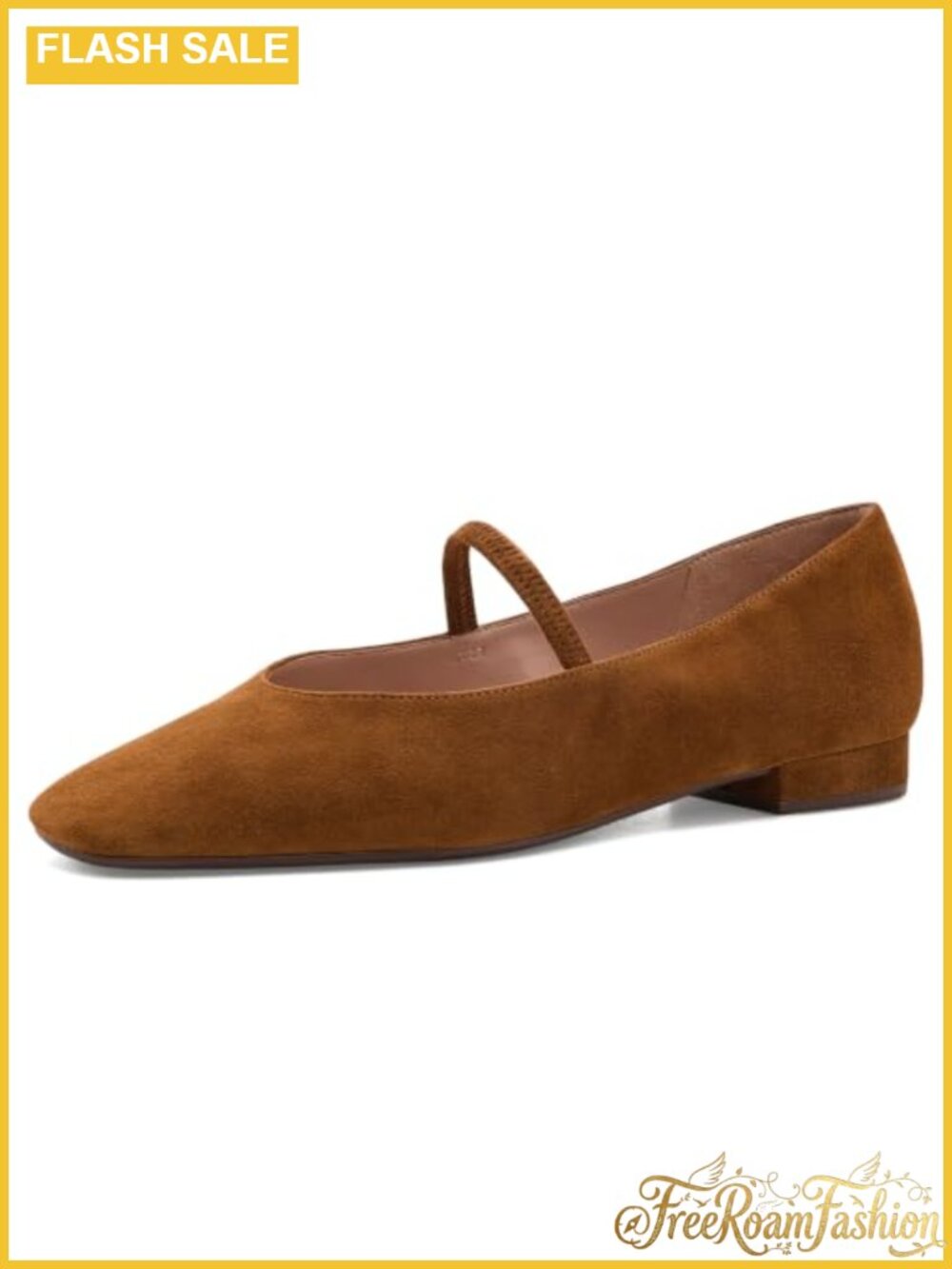 Mary Jane Ballet Flats Leather Comfort Business Casual